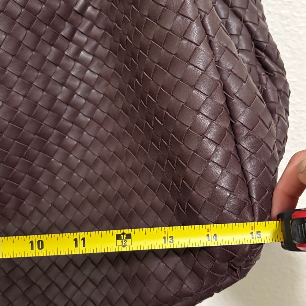 Bottega Veneta Dark Brown Campana Hobo Shoulder Bag - Picture 6 of 9